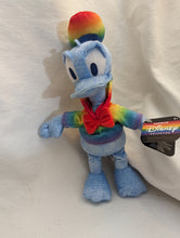Load image into Gallery viewer, Disney Exclusive Rainbow Collection Pride Donald duck Plush
