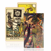 Load image into Gallery viewer, old-fashioned tarot cards

